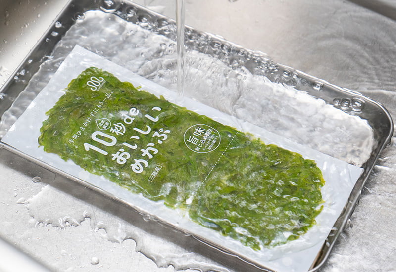 １０秒ｄe おいしいめかぶ