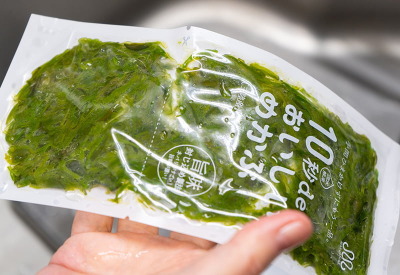 １０秒ｄe おいしいめかぶ