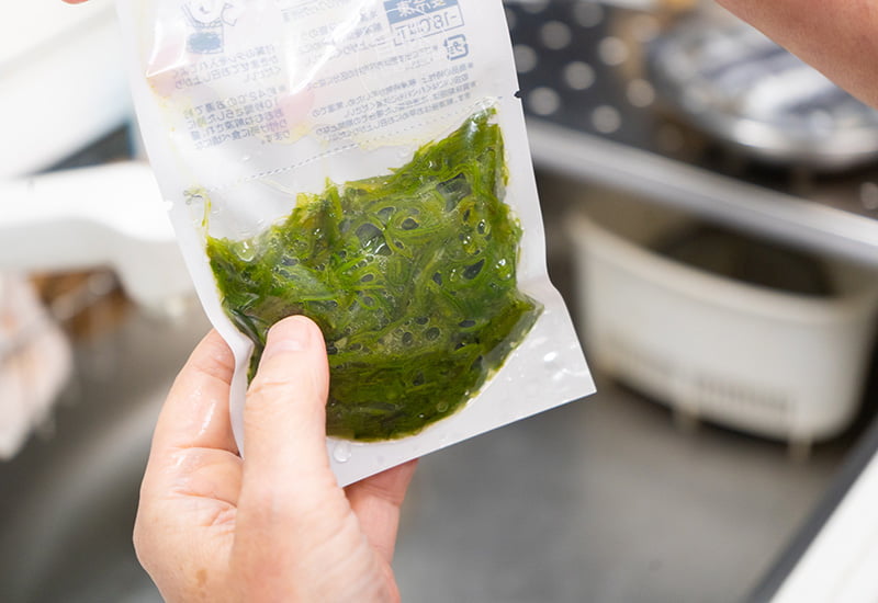 １０秒ｄe おいしいめかぶ