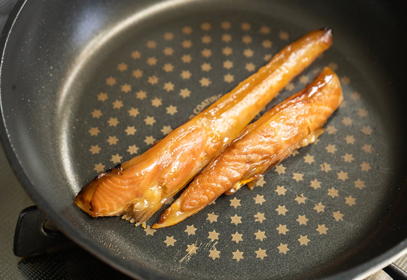 銀鮭（ハラ・切り落とし）ゆうあん漬け焼き