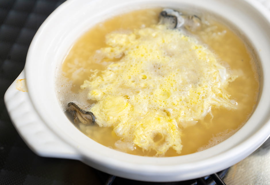 牡蠣雑炊用スープ