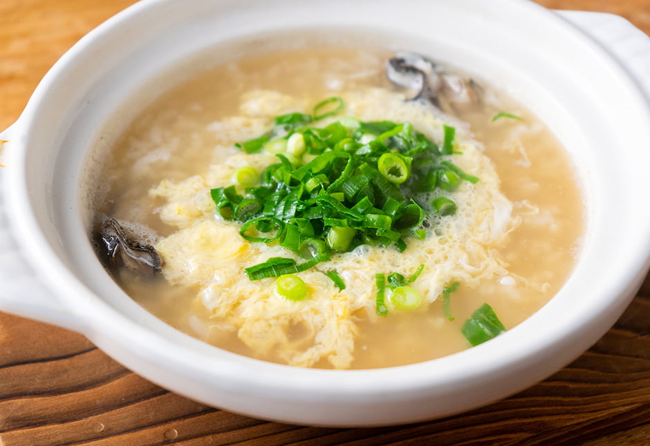 牡蠣雑炊用スープ