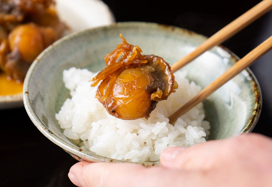 帆立の生姜煮