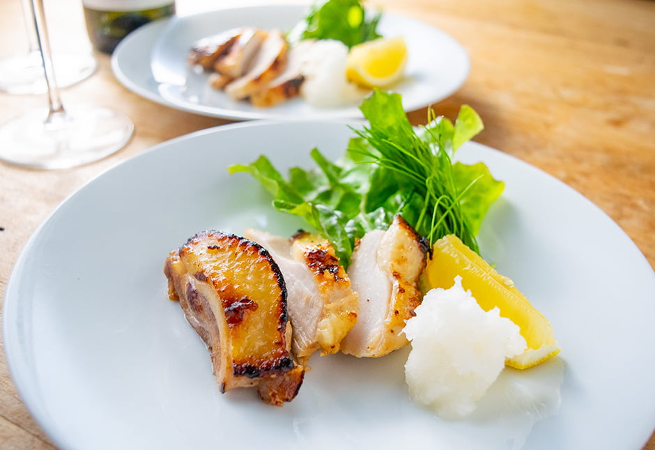 比内地鶏 塩こうじ漬け