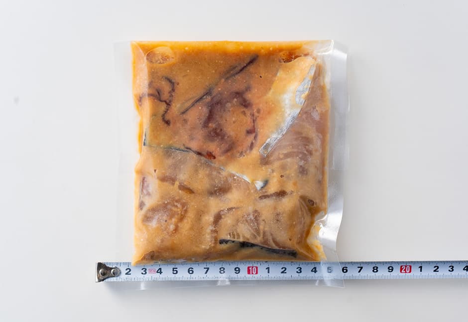 寒さわらと目鯛の切り落としとイカゲソ味噌こうじ漬け