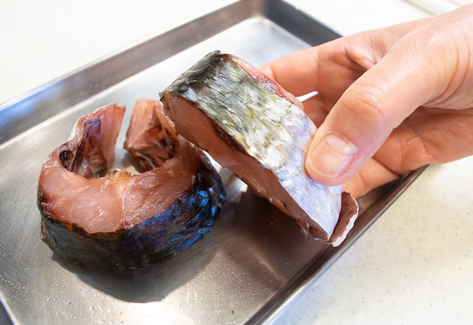 ぼらのフライパングリル(2切れ)海藻バター