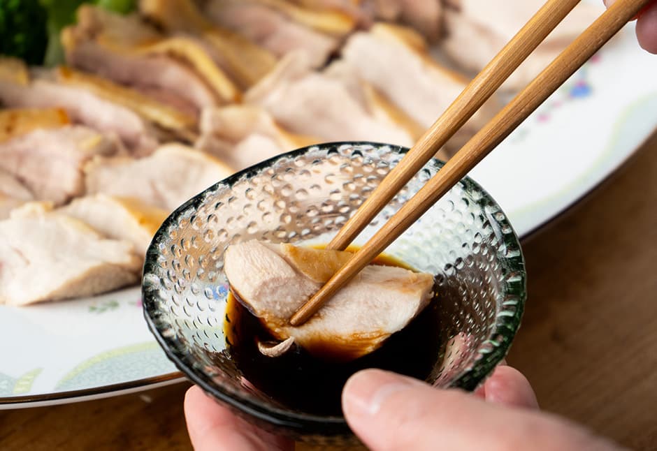 秋田比内地鶏低温蒸し