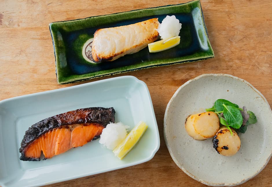 母の日ギフト（めかじき　銀鮭　帆立　味噌こうじ漬け　各２切れ