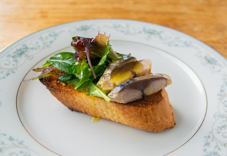 〆さばのしっぽ