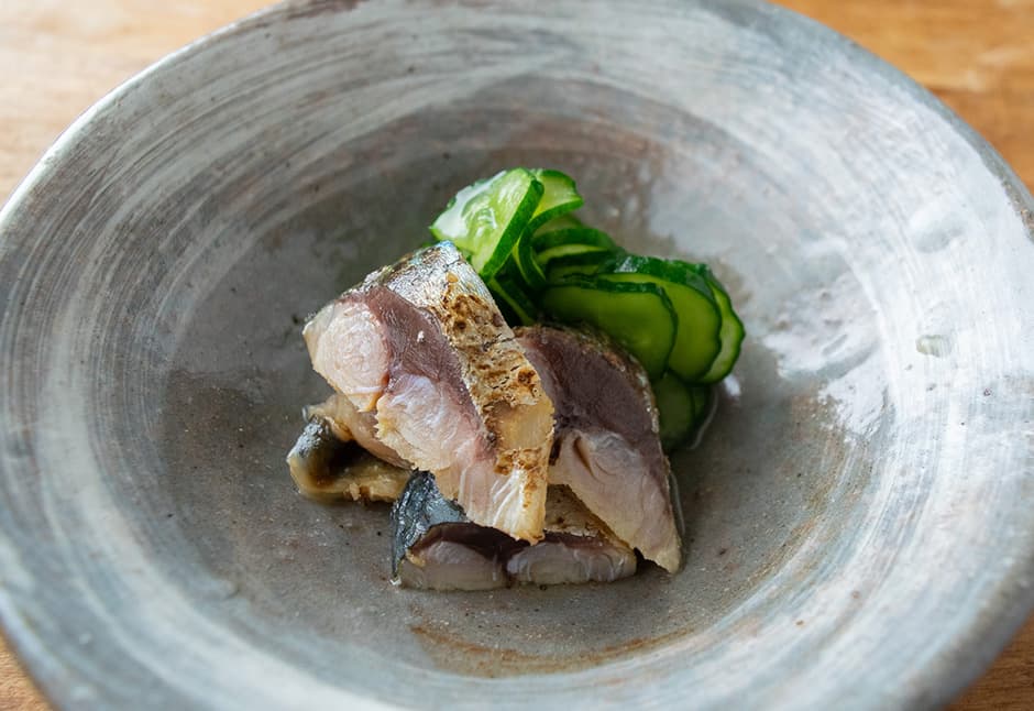 〆さばのしっぽ