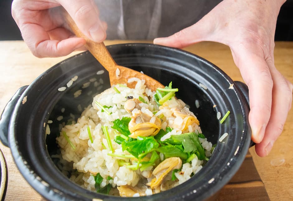 あさりご飯