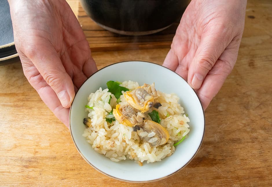 あさりご飯