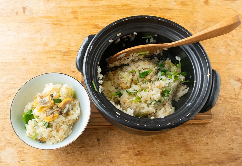 あさりご飯