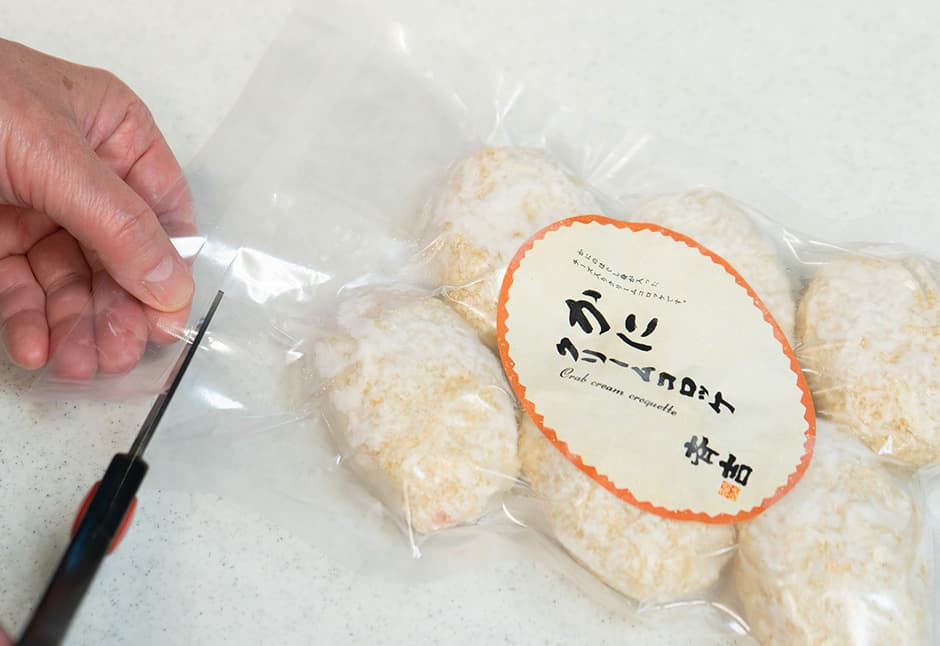 かにクリームコロッケ（6ケ）｜気仙沼から無添加手作りお惣菜・海鮮を