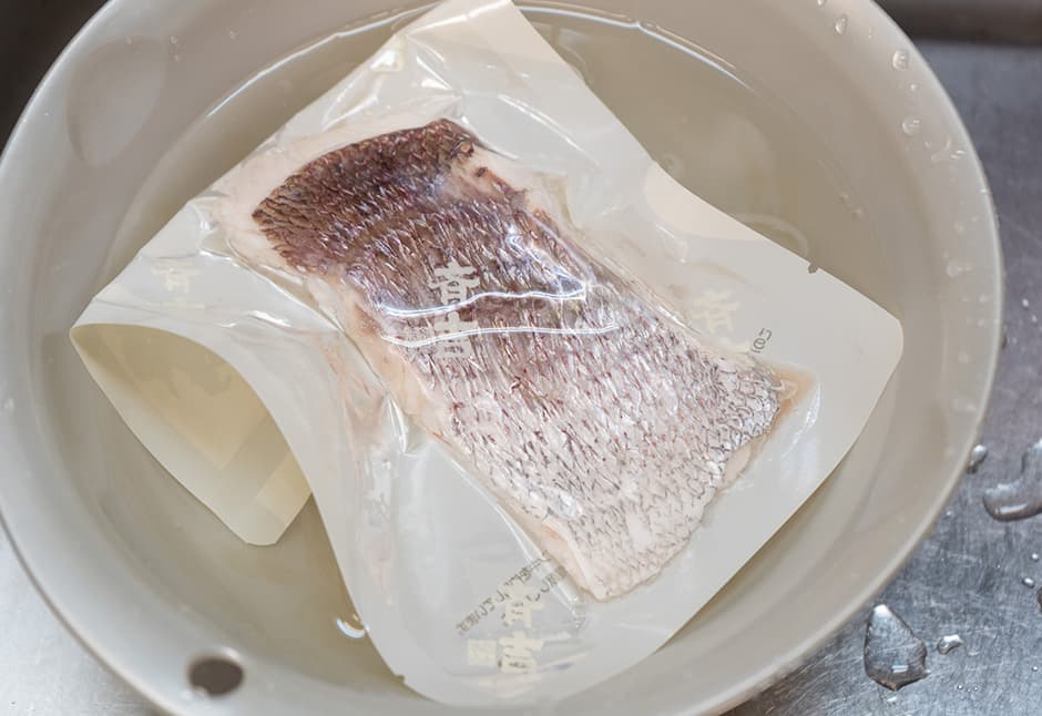 天然真鯛酒蒸し