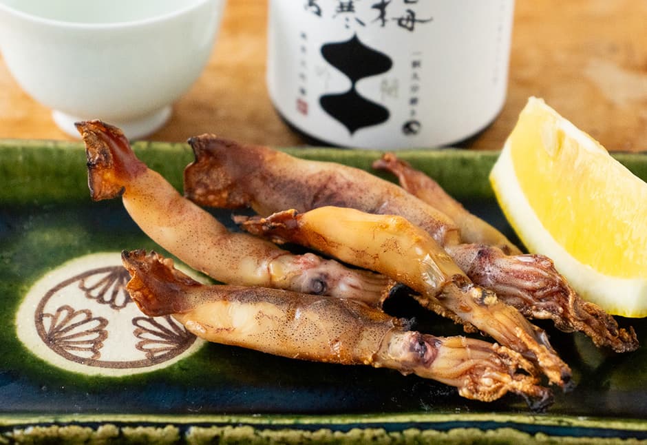 気仙沼産　鮮小イカ干物