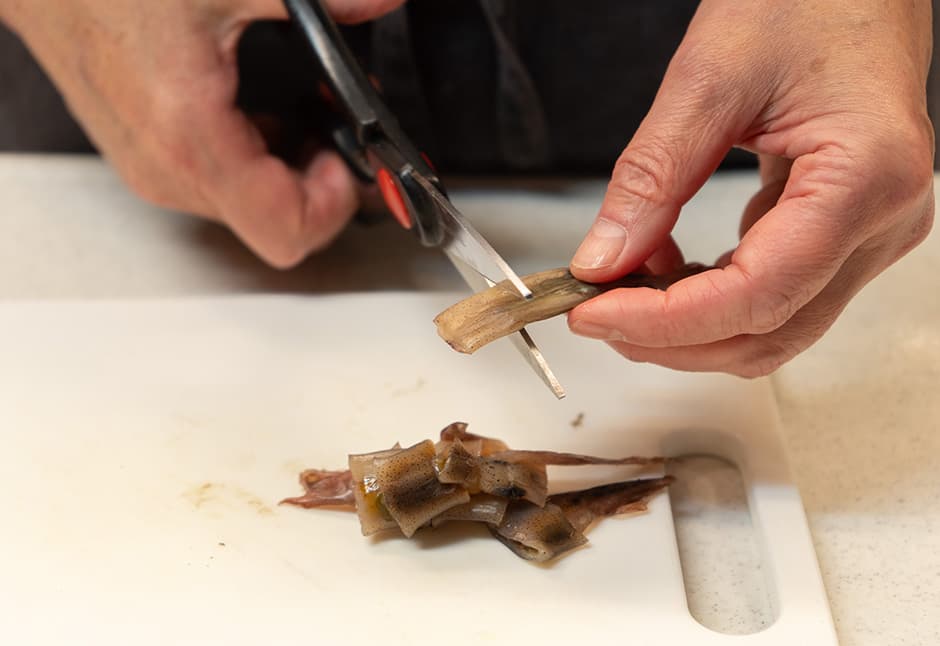 気仙沼産　鮮小イカ干物