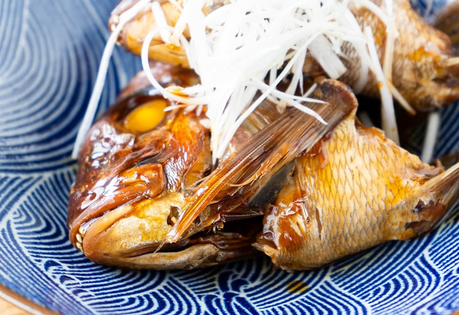 天然真鯛のかぶと煮（２つ