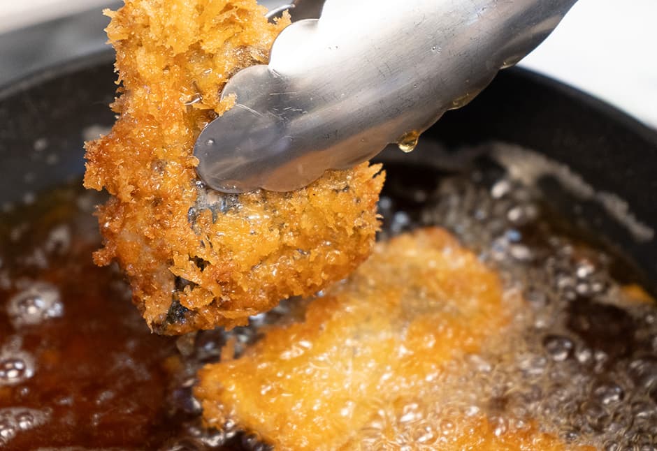 気仙沼産アジフライ