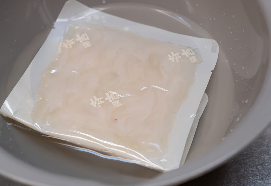 するめイカ刺身