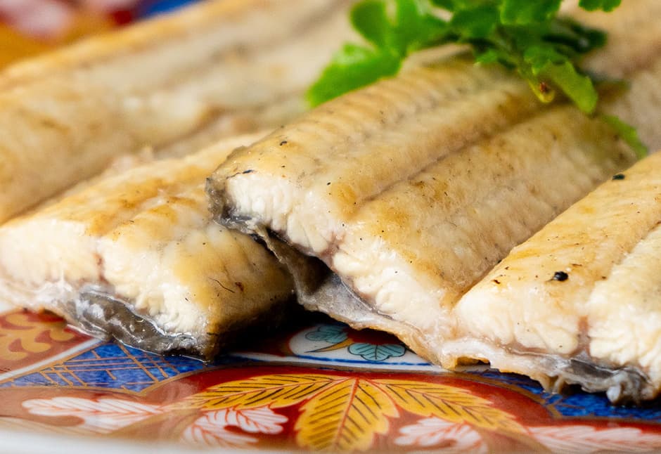 活うなぎ白焼き