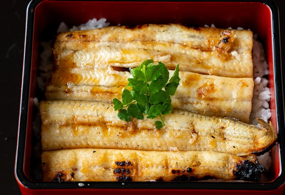 活うなぎ白焼き