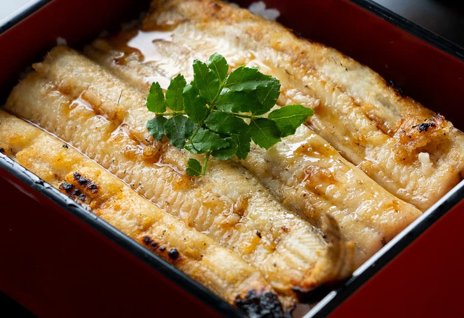 活うなぎ白焼き