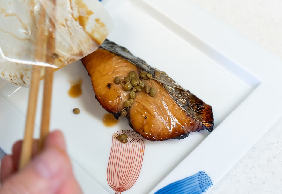 さわらの山椒焼き