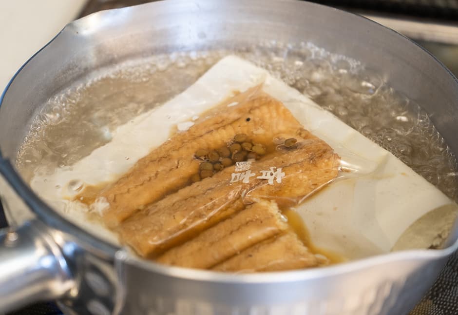 穴子山椒煮　形ふぞろい