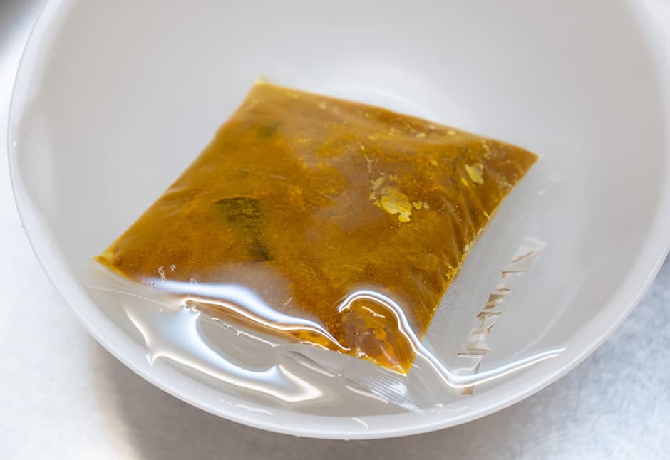 ル・シエルブルーさん夏野菜カレー