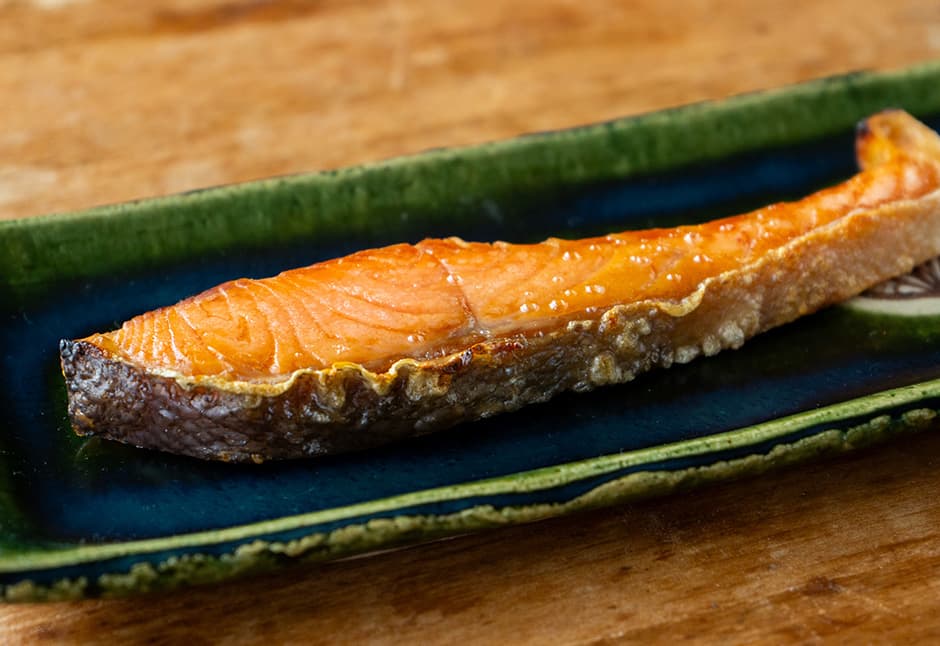 塩銀鮭（３切）