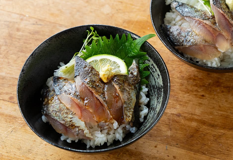 気仙沼産　炙りさんま刺身