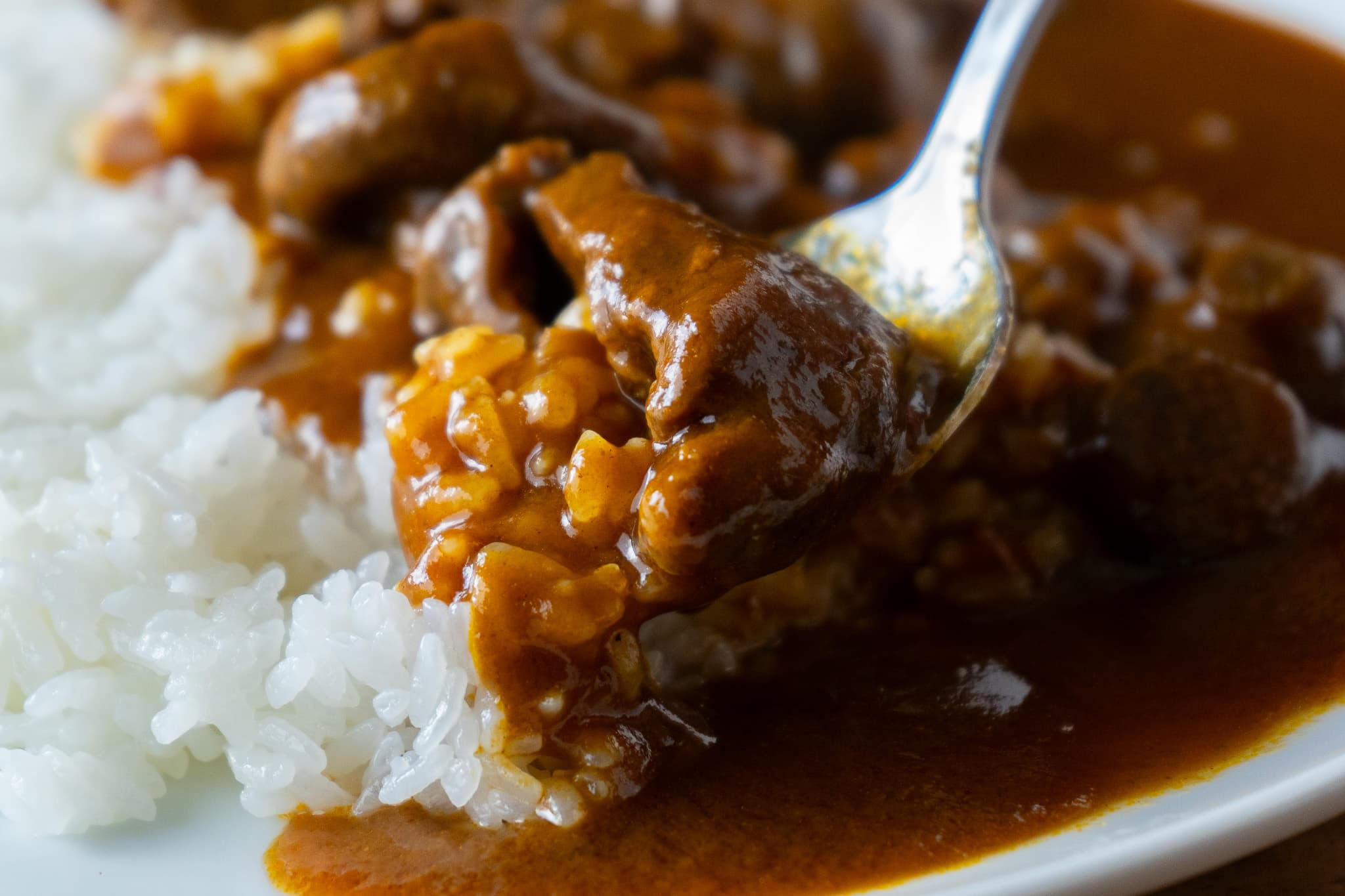 ル・シエルブルーさん山形牛と舟形マッシュルームのビーフカレー