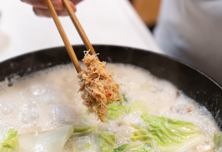 岩手小が理商店さんの毛蟹　むき身