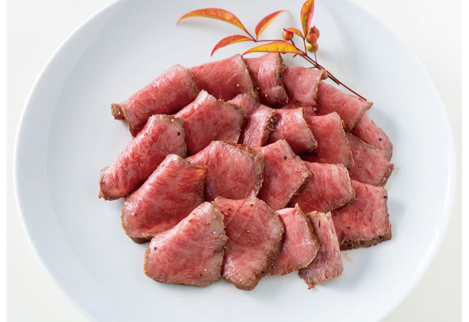 高橋畜産さん　ローストビーフ