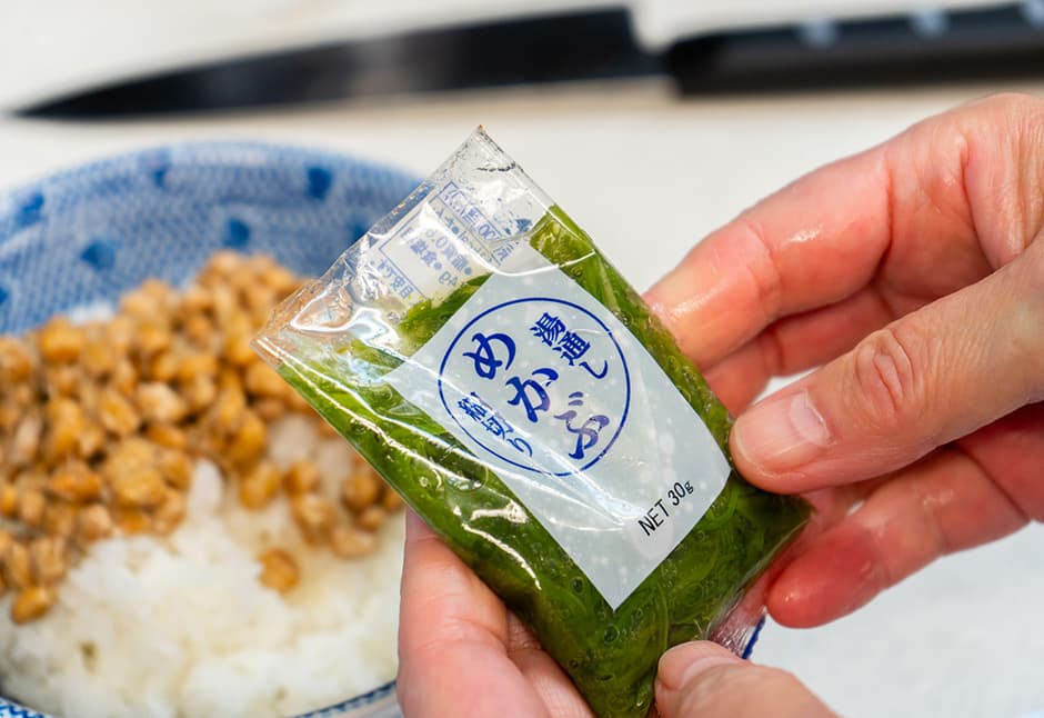 めかぶ・納豆セット（めかぶ２ｐ・納豆２ｐ）