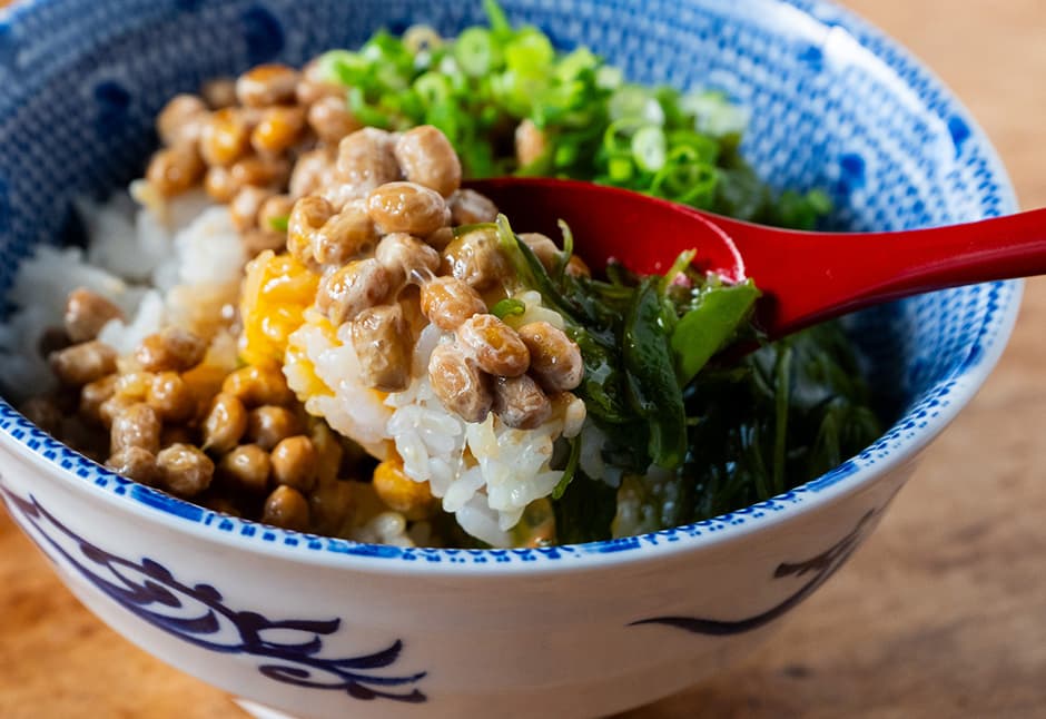 めかぶ・納豆セット（めかぶ２ｐ・納豆２ｐ）