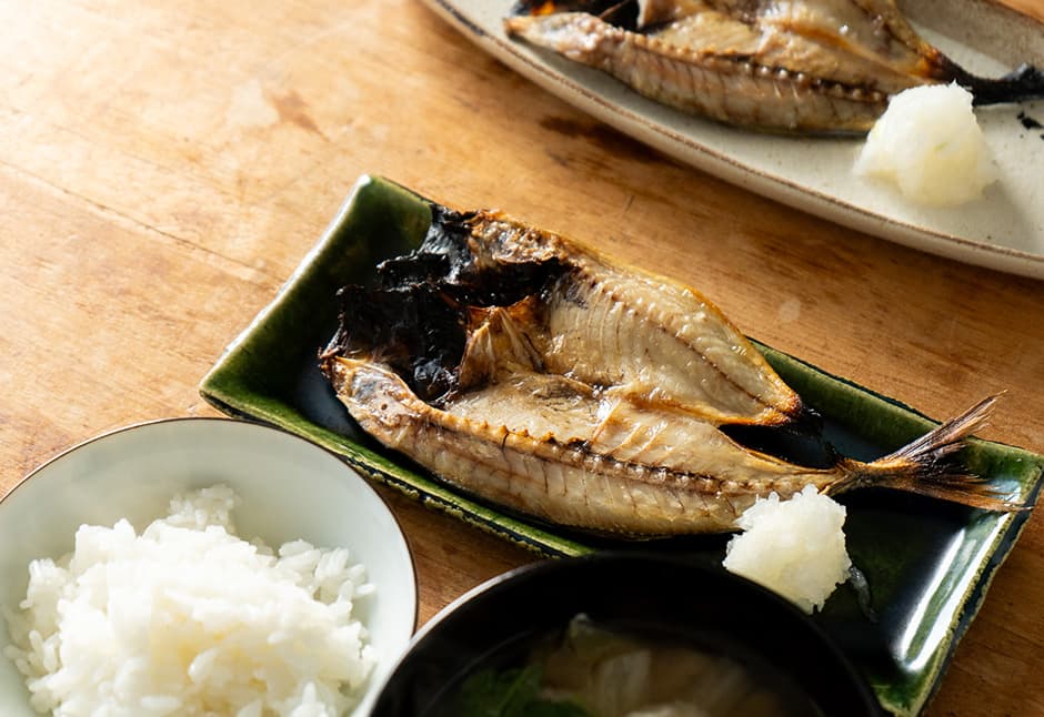 気仙沼天然アジ干物２枚