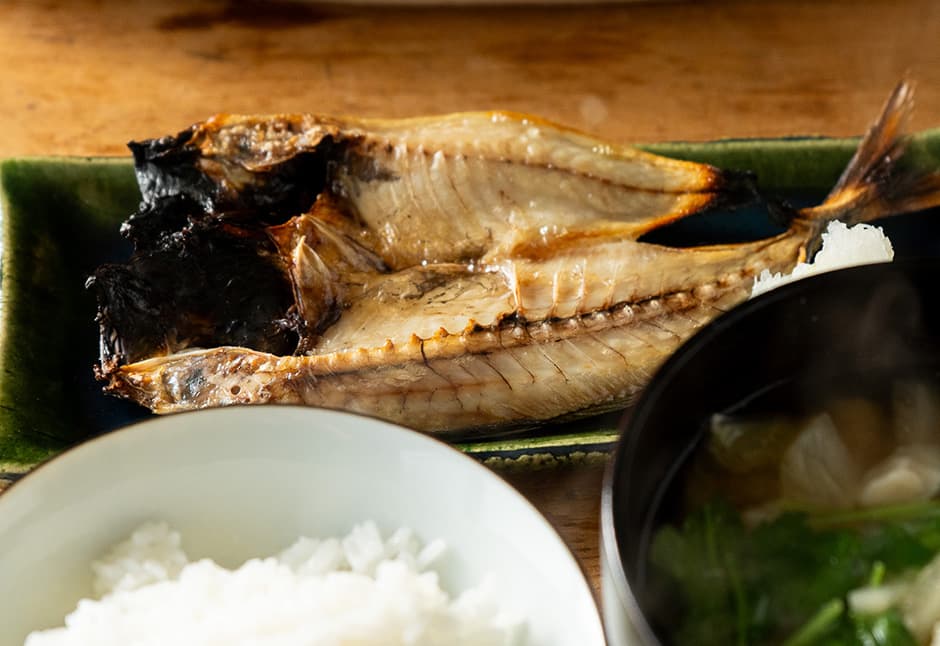 気仙沼天然アジ干物２枚