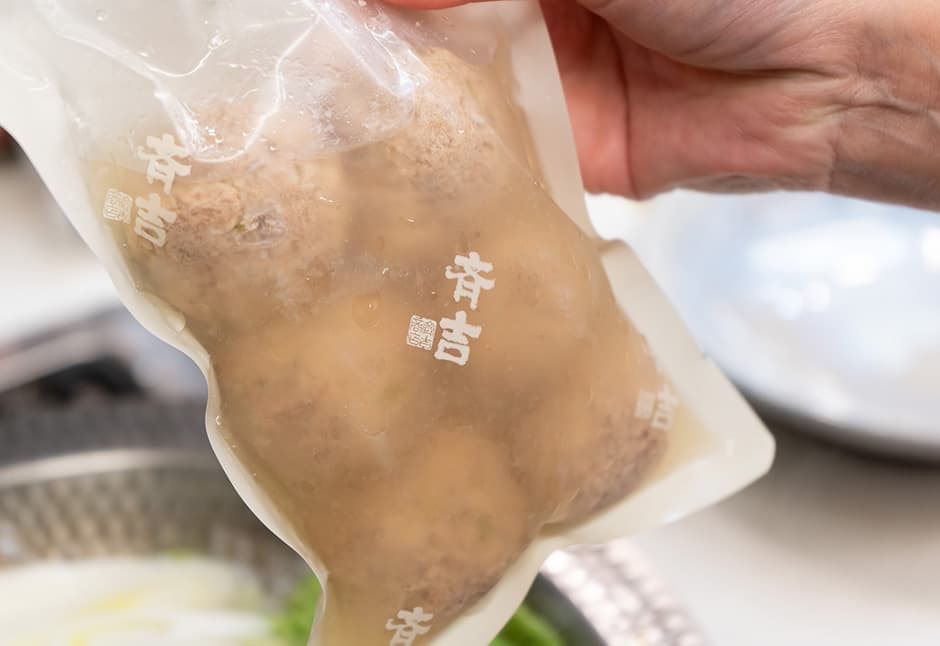 宮城の野田鴨の肉団子( 6ケ）