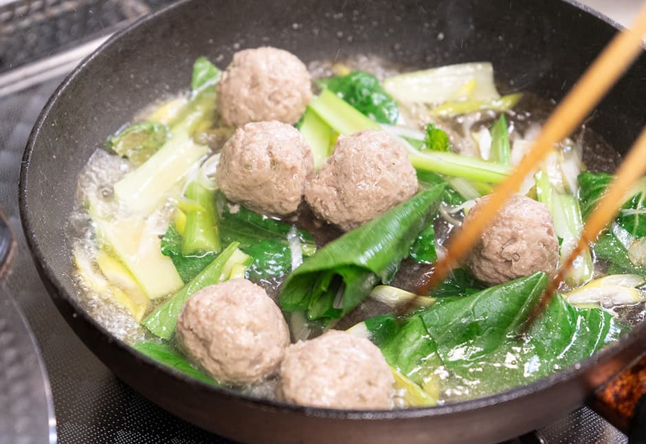 宮城の野田鴨の肉団子( 6ケ）