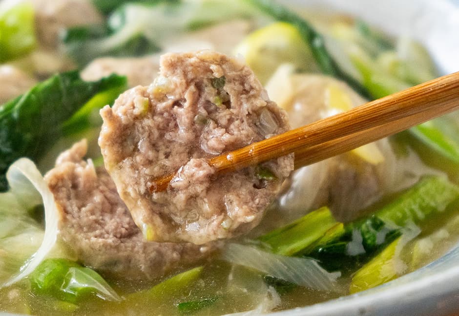 宮城の野田鴨の肉団子( 6ケ）