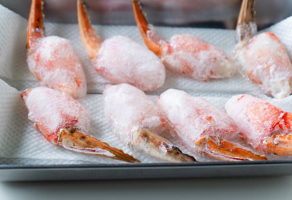 丸ずわい蟹つめ