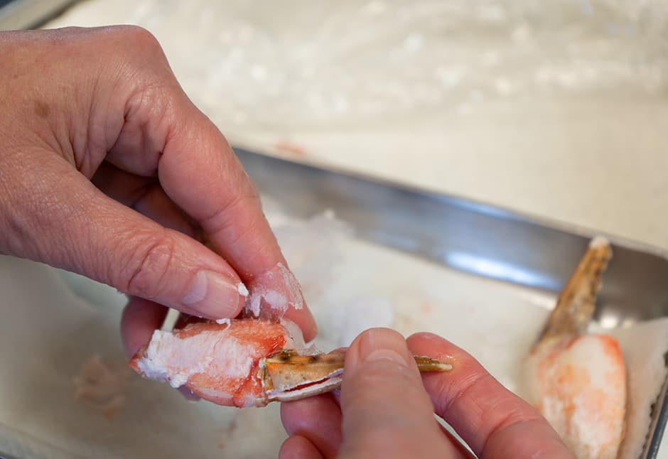 丸ずわい蟹つめ