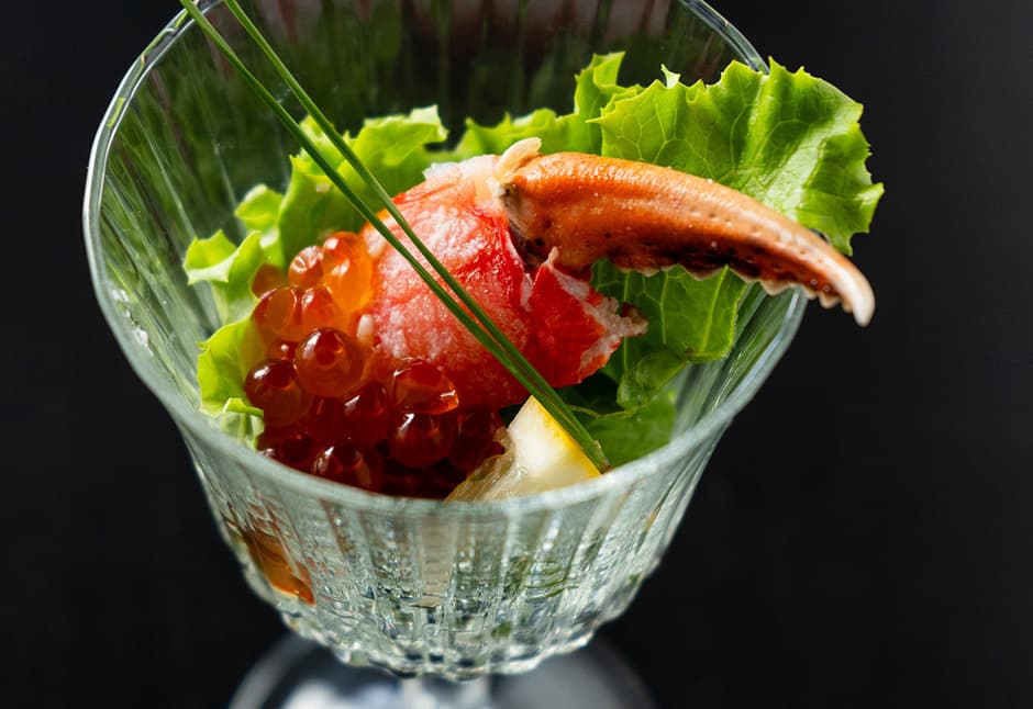 丸ずわい蟹つめ