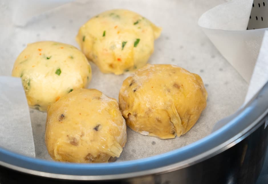 蟹しんじょう湯葉包み（４ケ）とだしセット