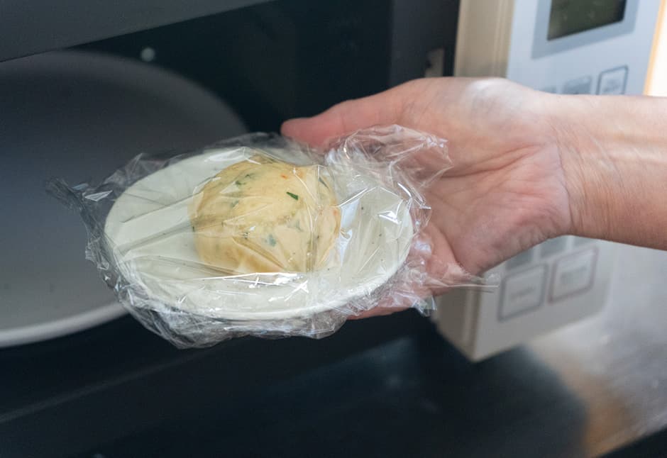 蟹しんじょう湯葉包み（４ケ）とだしセット