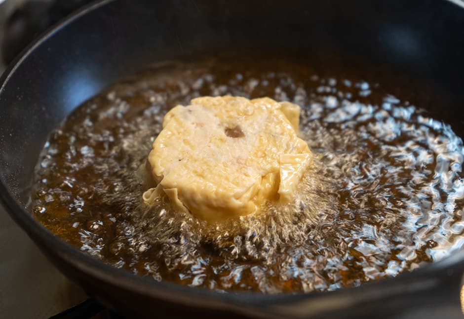 海老しんじょう湯葉包み（４ケ）とだしセット