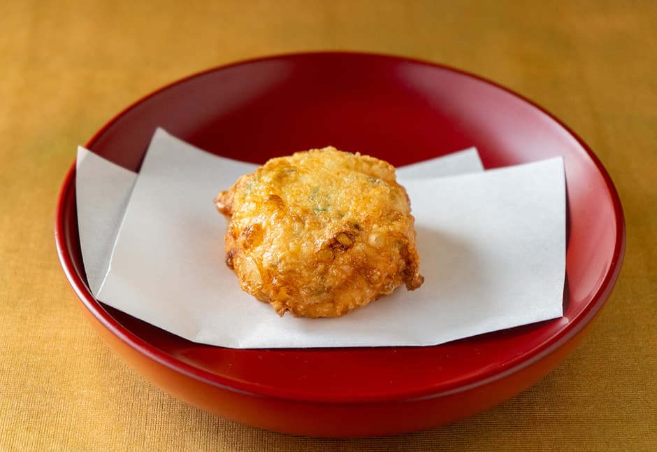 蟹しんじょう湯葉包み（４ケ）とだしセット