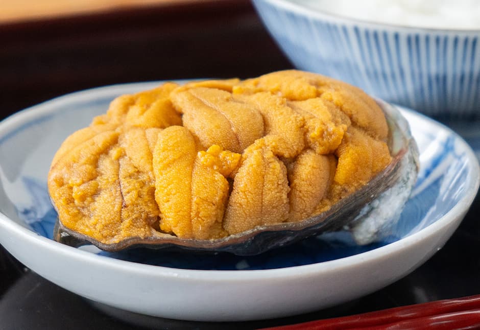 重茂の焼きうに